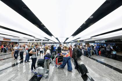 El aeropuerto de Ezeiza con menos movimiento que años anteriores