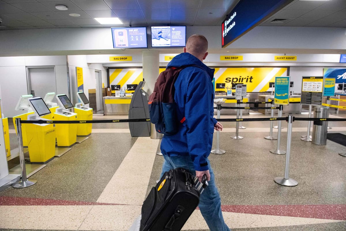 El aeropuerto de Houston dijo qué hará con las puertas de embarque luego del cierre de Spirit Airlines