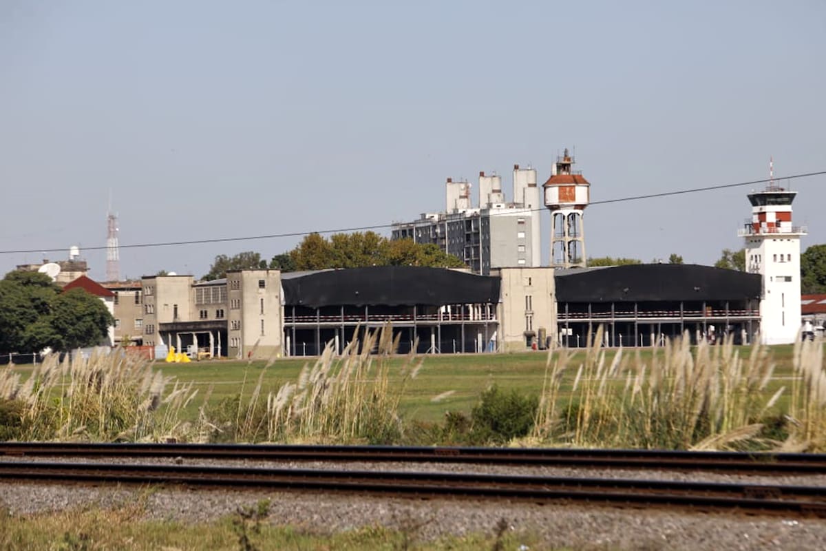 El aeropuerto El Palomar, en el municipio de Morón, Provincia de Buenos Aires