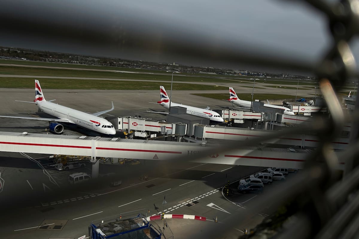El Aeropuerto Heathrow de Londres el 21 de marzo del 2025