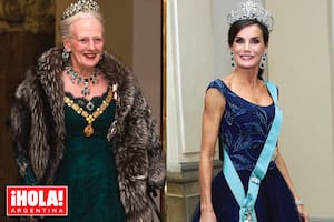 El afectuoso encuentro entre las dos familas reales tuvo lugar en Copenhague, donde la soberana danesa -la más longeva de Europa- se lució como anfitriona.