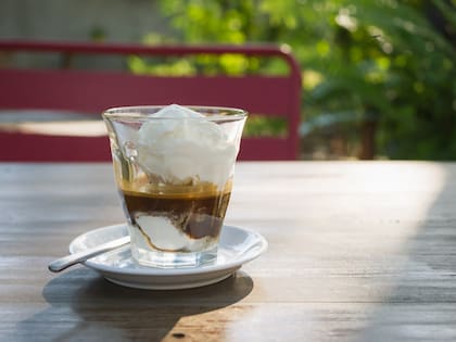El affogato es ideal para los amantes del café y el helado