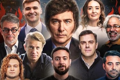 El afiche de La Derecha Fest