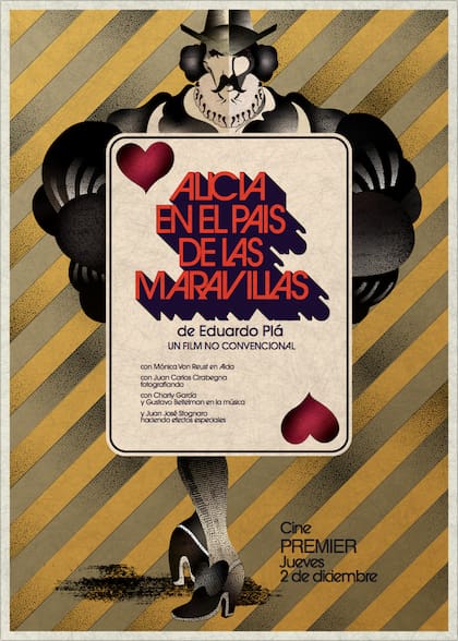 El afiche de la película original