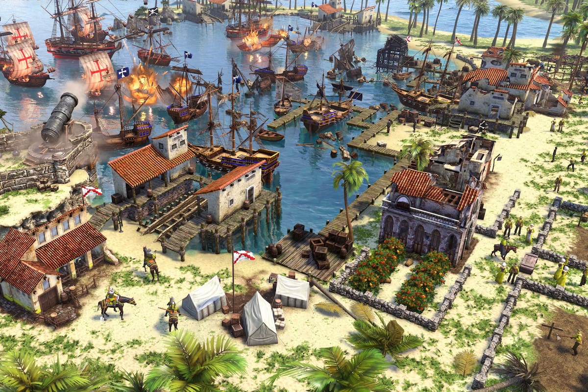 El Age of Empires III Definitive Edition ahora tiene una versión gratis en Steam, para probar tu habilidad en el campo de batalla