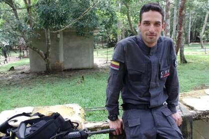 El agente del CTI cayó mientras descendía de un helicóptero (Foto: Archivo El Tiempo / Archivo particular)