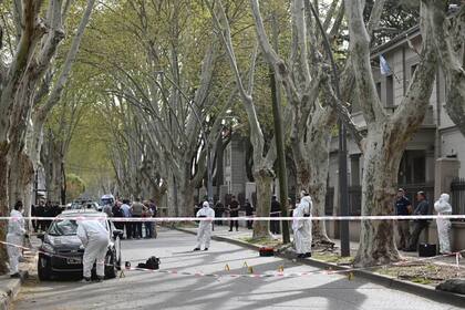 El agente policial fue asesinado por sicarios frente al edificio de la Agencia de Investigación Criminal.