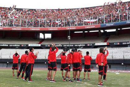 El agradecimiento a los hinchas