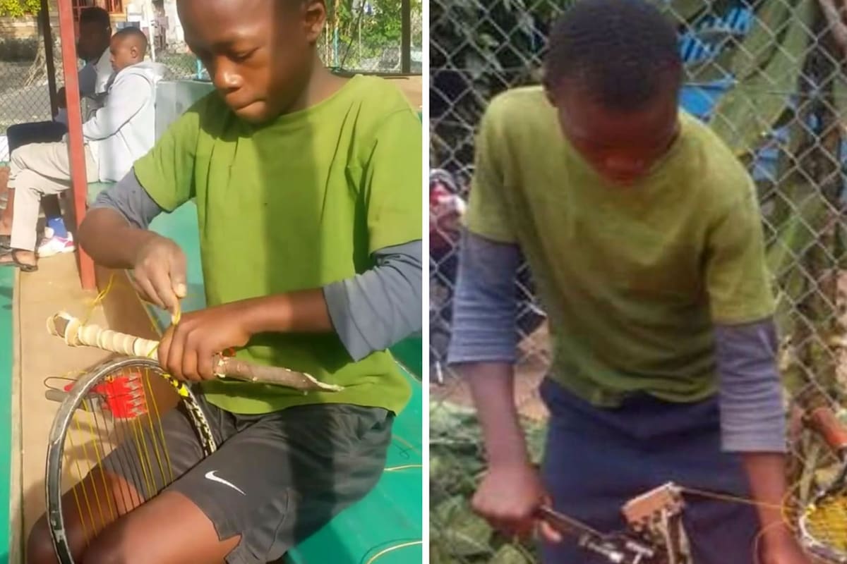 El agradecimiento de los chicos en el Congo