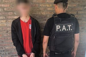 El agresor intentó huir