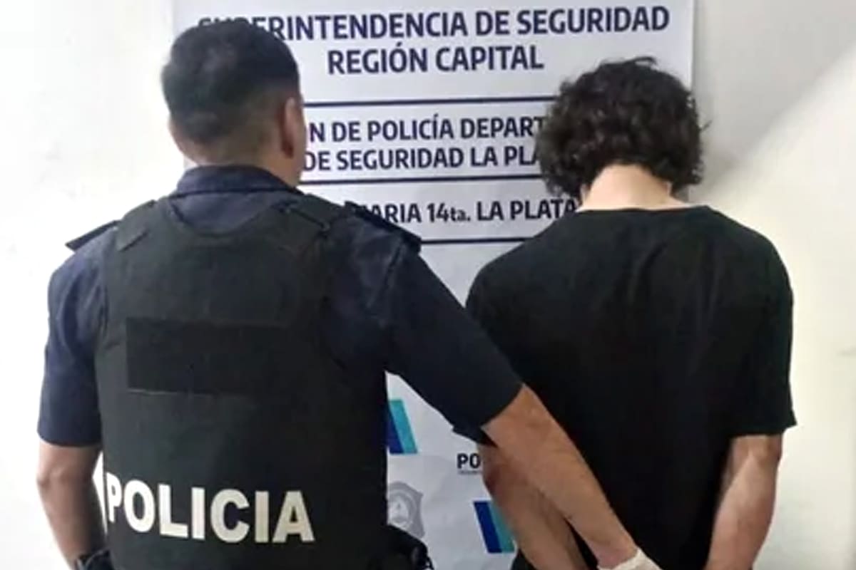 El agresor que apuñaló al amigo luego de la detención