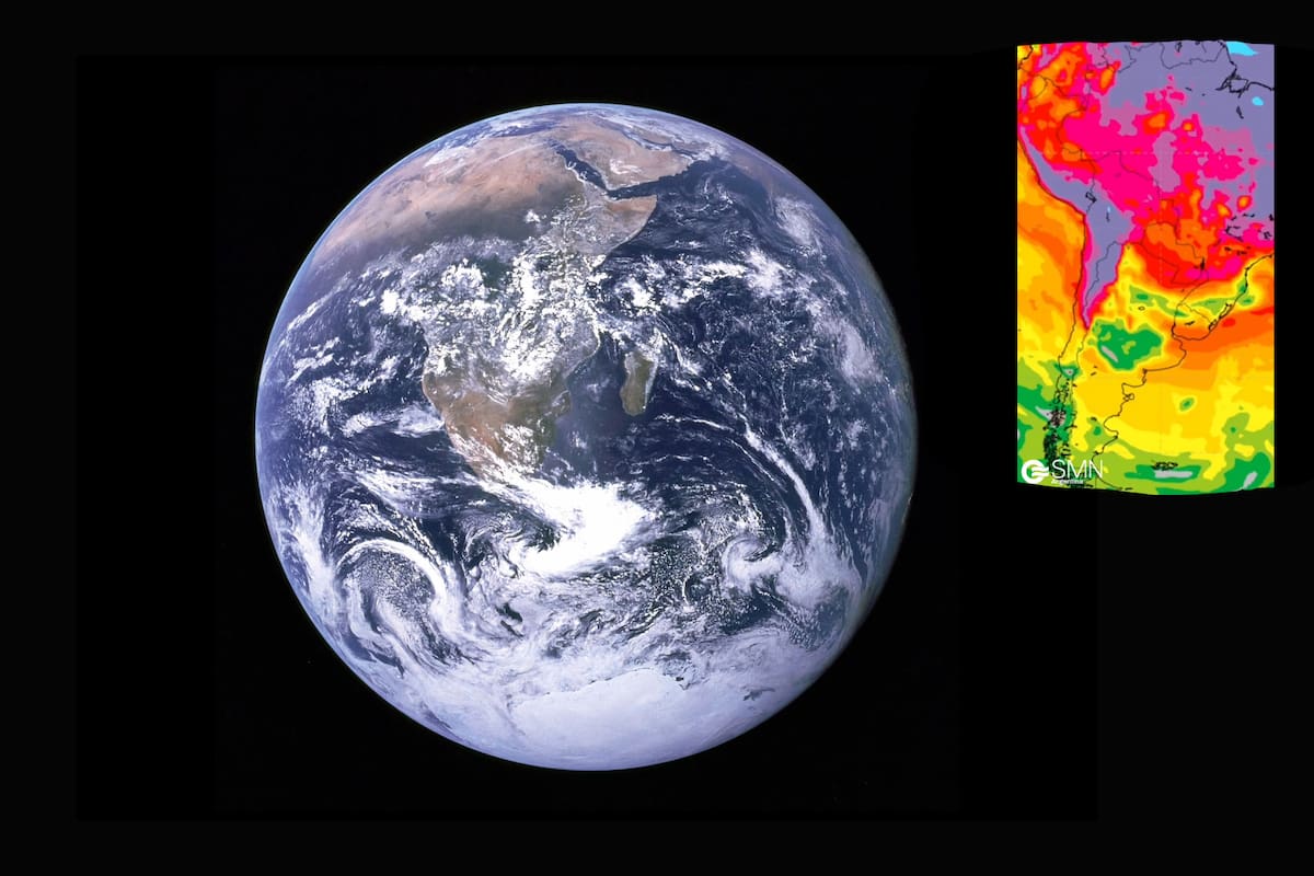 El agujero de la capa de ozono se posó sobre la Argentina