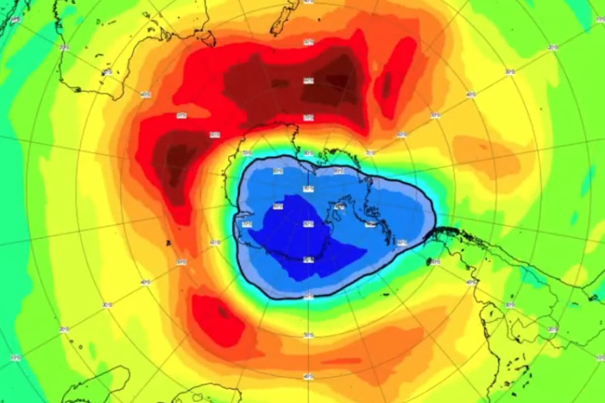 El agujero de ozono se encuentra sobre Tierra del Fuego y afecta a la ciudad de Ushuaia