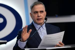 El ahora fiscal general Tarek William Saab. (AP Foto/Ariana Cubillos)