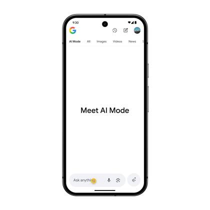El AI Mode de Google haciendo gráficos. Crédito: Google.