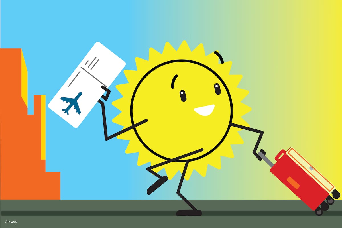 El aire caliente y las temperaturas altas se mantendrán hasta el martes, cuando llegará el alivio con lluvias y un frente frío