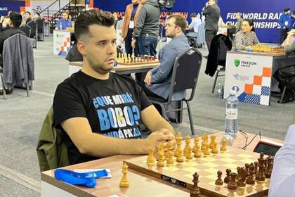 El ajedrecista ruso Ian Alexandrovich Nepomniachtchi