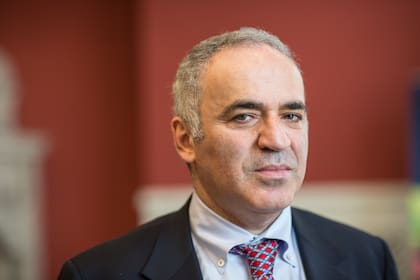El ajedrecista y opositor al Kremlin Garry Kasparov