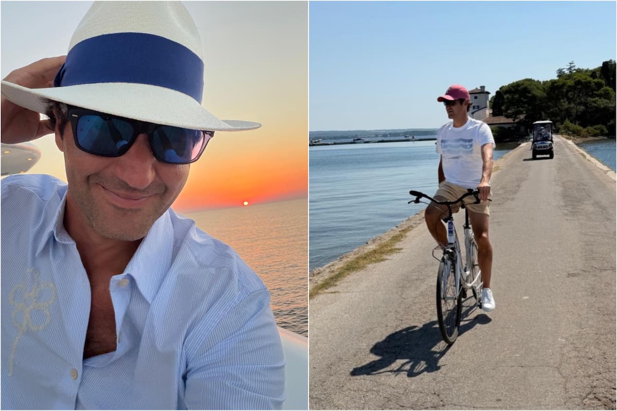 El álbum de fotos de Roger Federer en Croacia