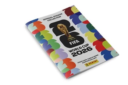 El álbum de Panini con la portada de América (Canadá-Estados Unidos)