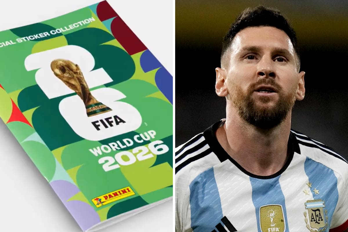 El álbum del Mundial 2026 junto al astro argentino y capitán de la selección, Lionel Messi