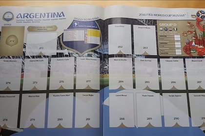 El álbum del Mundial de Rusia 2018 trae 669 figuritas y cada paquete cuesta $15