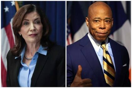 El alcalde Adams le pidió a la gobernadora Kathy Hochul una asignación urgente para cubrir el déficit ocasionado por la crisis migratoria