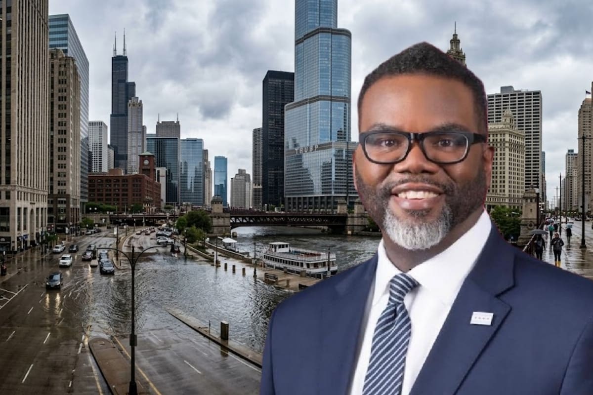 El alcalde Brandon Johnson anunció un proyecto piloto de 12 millones de dólares para el almacenamiento de agua en Chicago
