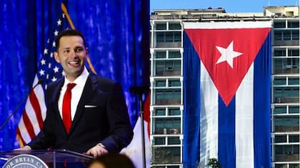 El alcalde Bryan Calvo, de Hialeah, aboga por el fin del el régimen cubano (Archivo)