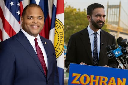El alcalde de Dallas instó a residentes y empresarios neoyorquinos a mudarse a Texas, en rechazo al avance de propuestas de Zohran Mamdani, candidato a la ciudad por el Partido Demócrata