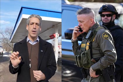 El alcalde de Evanston que buscará la elección para el 9° Distrito del Congreso de Illinois se enfrentó con el director de la CBP, Gregory Bovino, en diciembre de 2025