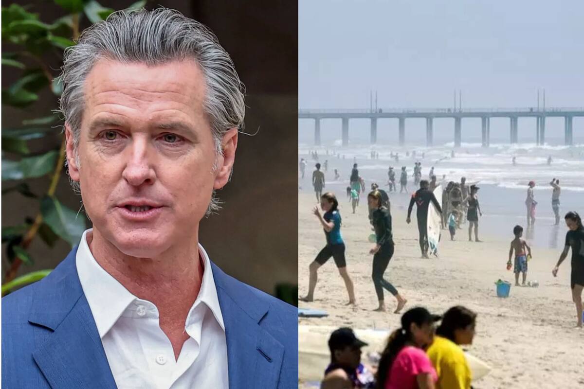 El alcalde de Huntington Beach, Pat Burns, impulsó una normativa a principios de año para declarar a la ciudad como no santuario, contrario a lo que propone Newsom