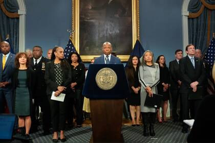 El alcalde de Nueva York se expresó en una conferencia de prensa luego de los resultados de las elecciones presidenciales en Estados Unidos
