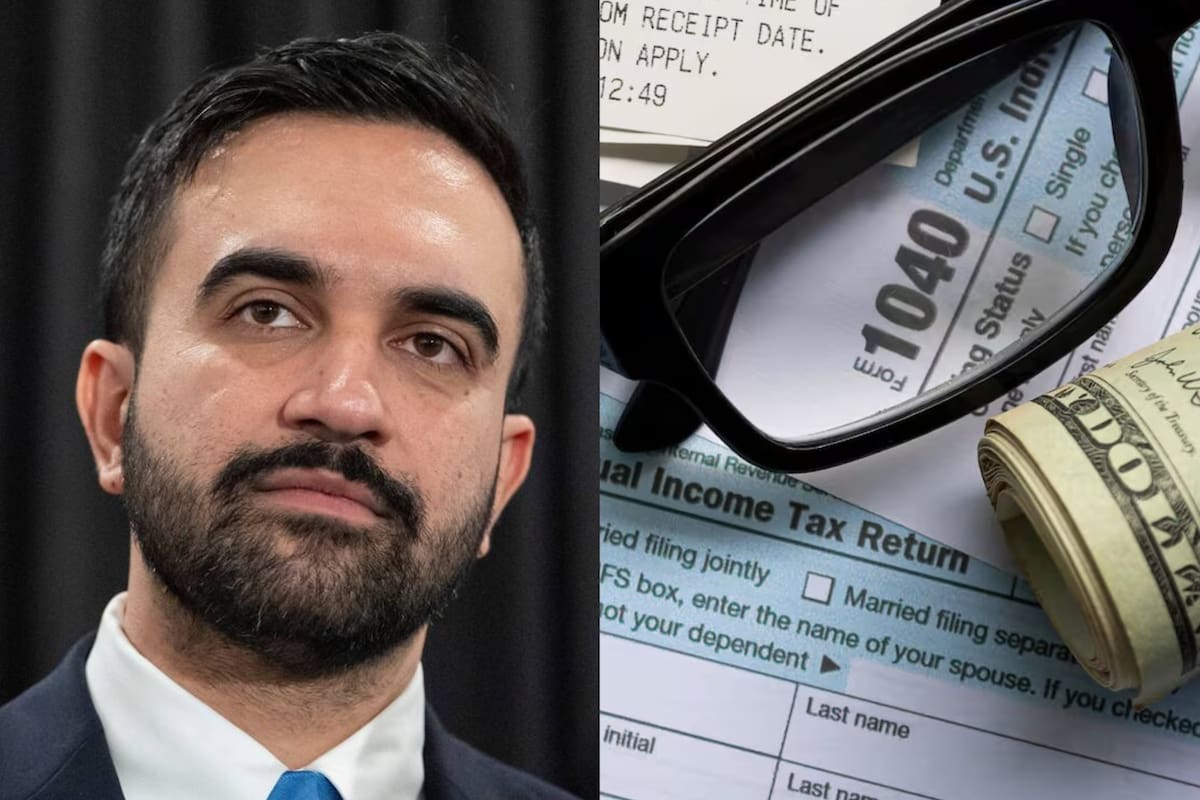 El alcalde de Nueva York, Zohran Mamdani, y su esposa, Rama Duwaji, percibieron aproximadamente US$145.000 durante el 2025 (AP Photo/Yuki Iwamura/ Freepik)