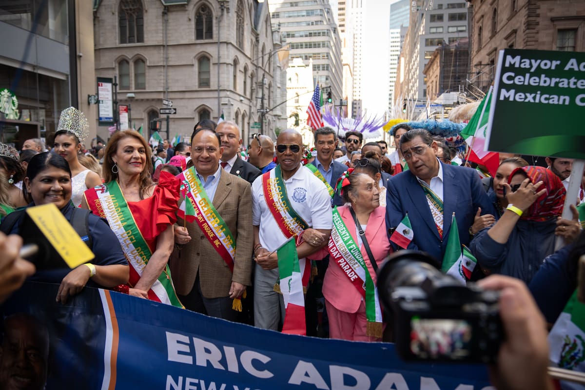 El alcalde Eric Adams le envió un mensaje a la comunidad mexicana de NYC por el Día de la Independencia de México