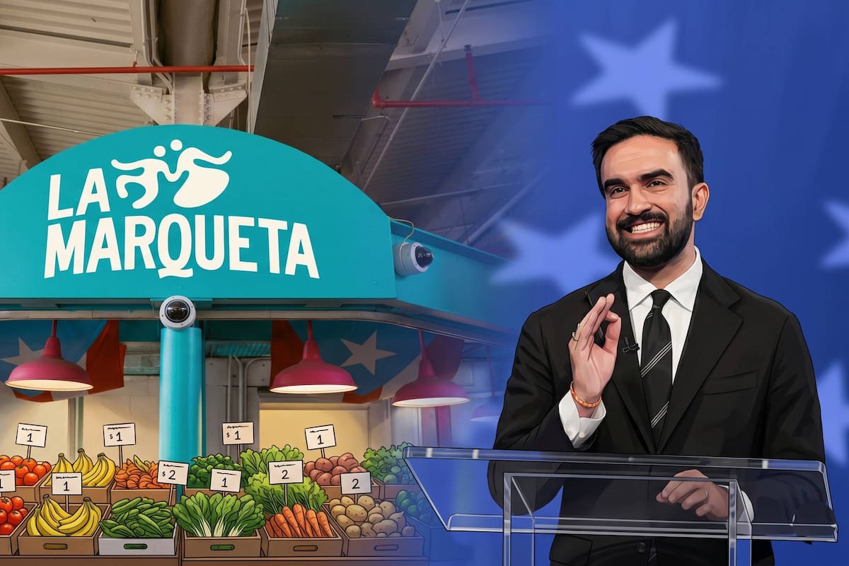 El alcalde Mamdani anunció que La Marqueta será el primer supermercado en adherirse a su plan de alimentos baratos en Nueva York