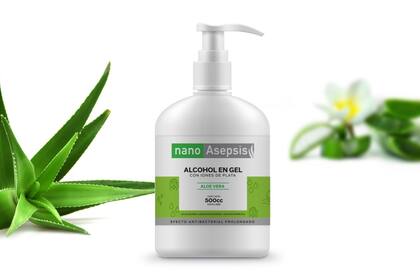 El alcohol en gel antibacterial creado por Nanoteck es de larga duración