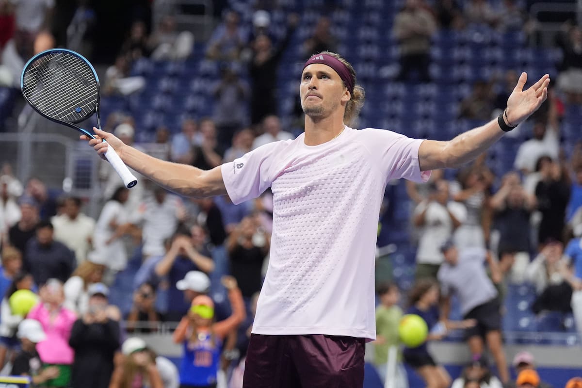 El alemán Alexander Zverev se presenta por segunda vez en el US Open 2026