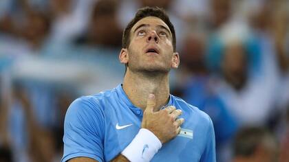 El alivio de Del Potro