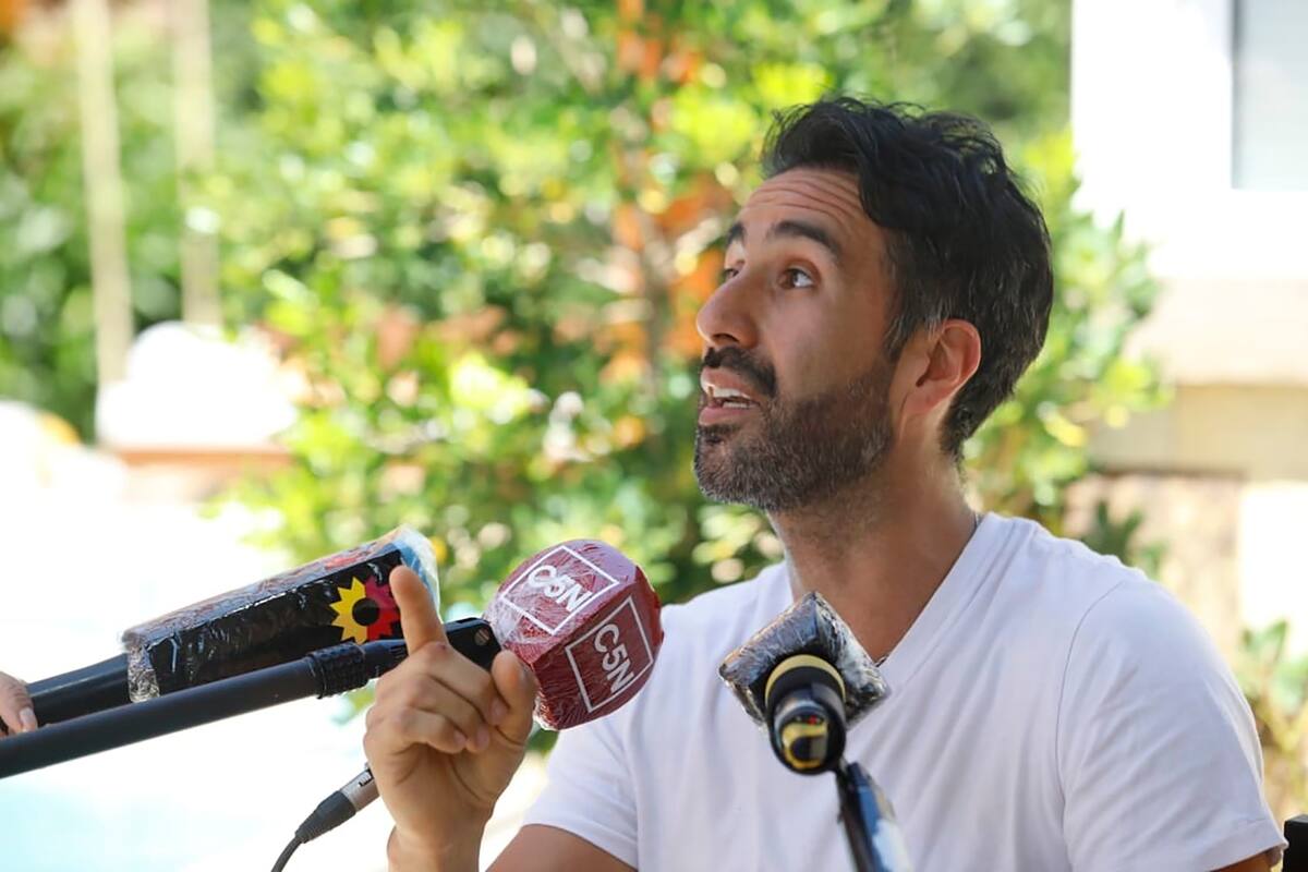 El allanamiento en la casa de Leopoldo Luque, en la Adrogué