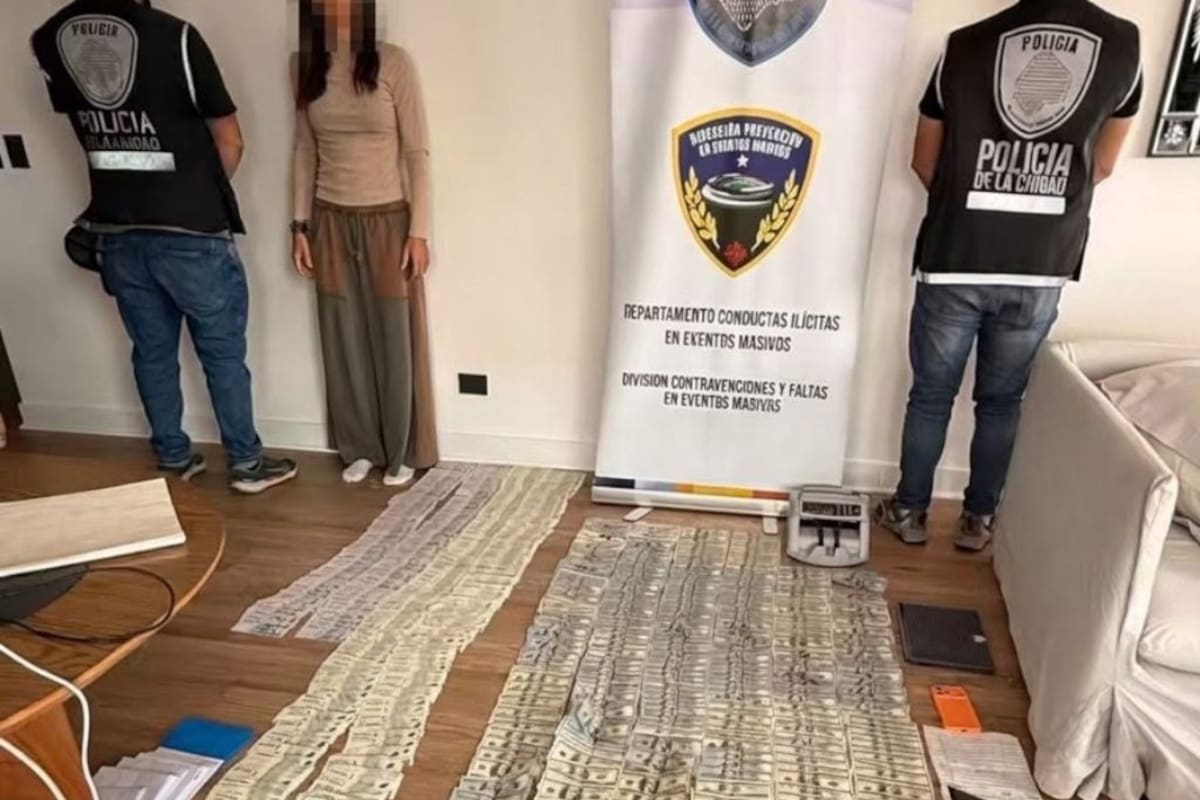 El allanamiento se realizó en un departamento de Viente López