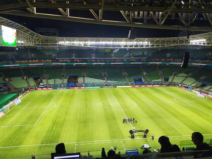 El Allianz Parque posee césped sintético