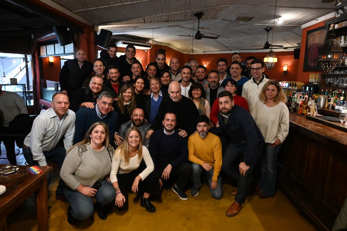 El almuerzo de Larreta con dirigentes de la provincia de Buenos Aires