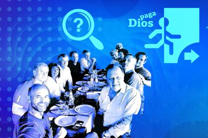 El almuerzo de Macri y sus exministros, en Dolores