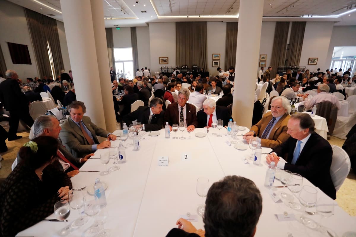 El almuerzo del Grupo de los Seis (G6) en la Rural