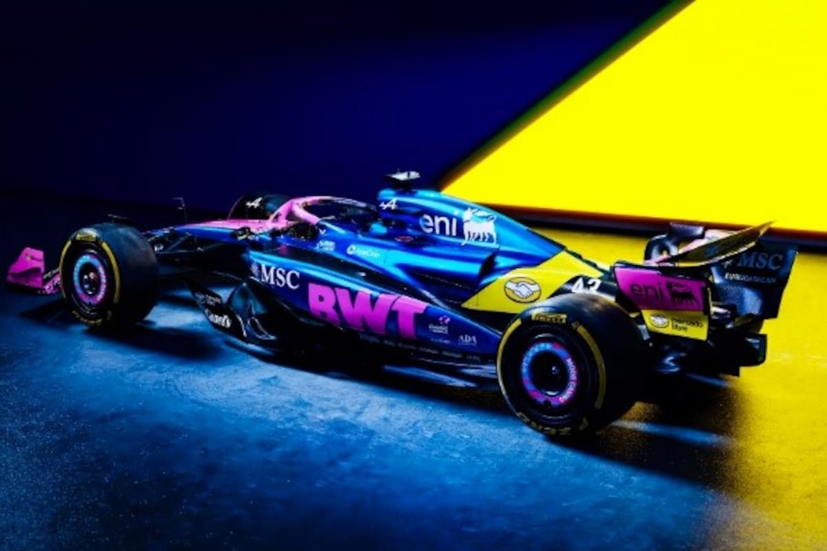 El Alpine de Franco Colapinto con el logo de Mercado Libre, para las próximas tres carreras en América