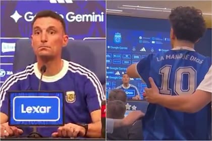 El altercado que protagonizó Lionel Scaloni en conferencia de prensa
