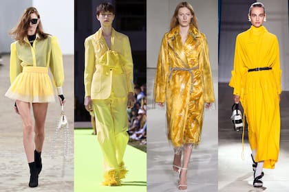 El amarillo ese color primario que hoy reivindica su lugar a fuerza política, es también el elegido por personajes de todo el mundo. Polémico e intenso esta temporada se consolida, gana terreno y continúa el año que viene