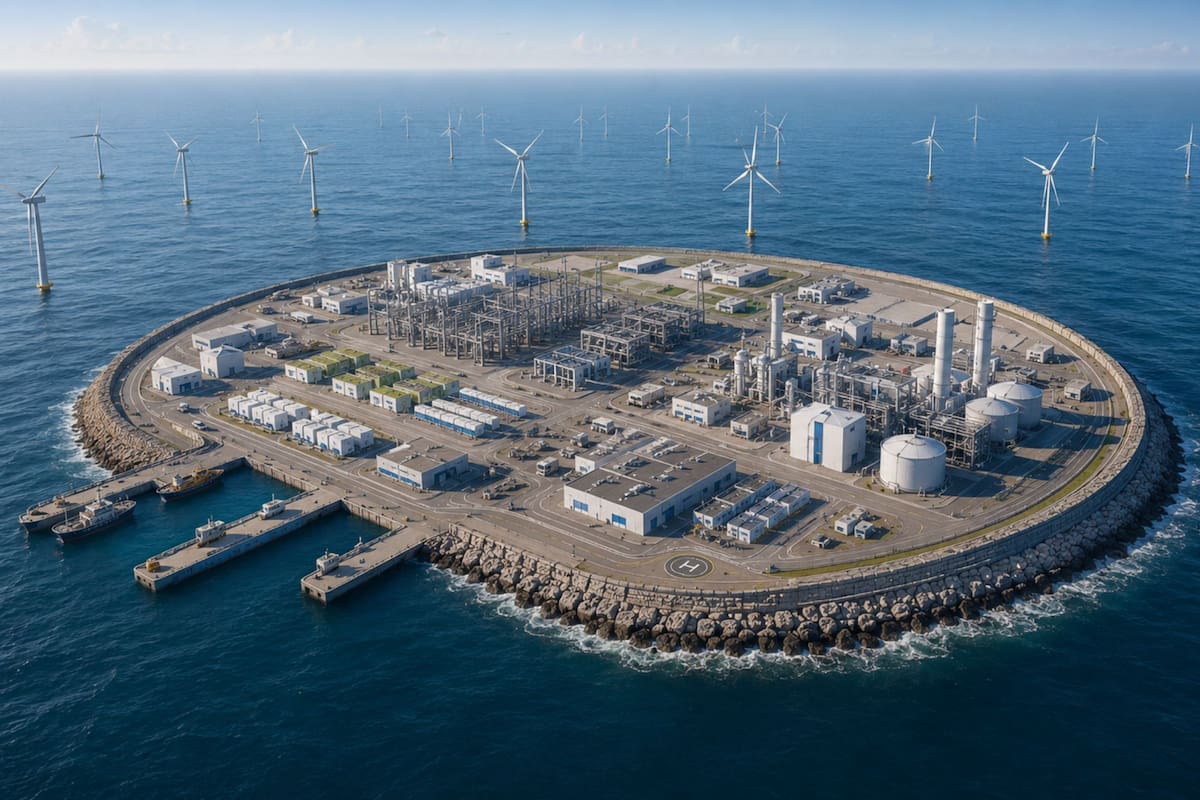 El ambicioso proyecto de Dinamarca para 2040: quieren construir una isla artificial