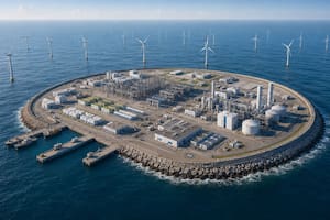 El ambicioso proyecto de Dinamarca: quieren construir una isla artificial en el mar del Norte
